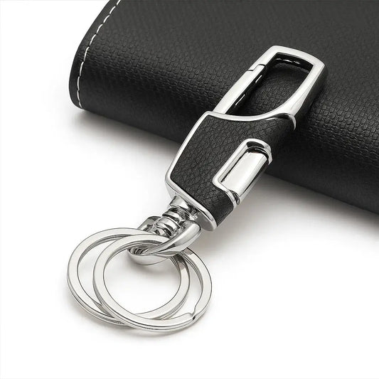 New MEN'S Waist Car Keychain Metal Anti-Lost Key Ring Zinc Alloy 42G Creative Small Gifts NACELTI