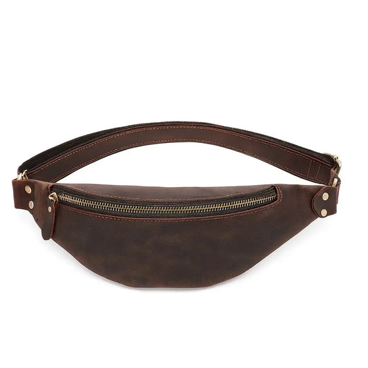 Sac banane cuir homme vintage Ernest Ma boutique