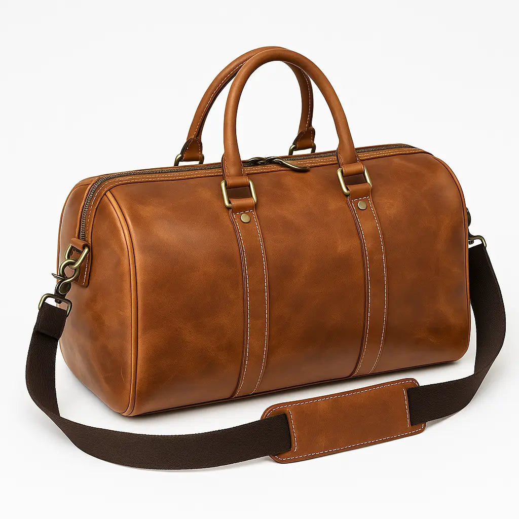 Sac de voyage en cuir Alabama Ma boutique