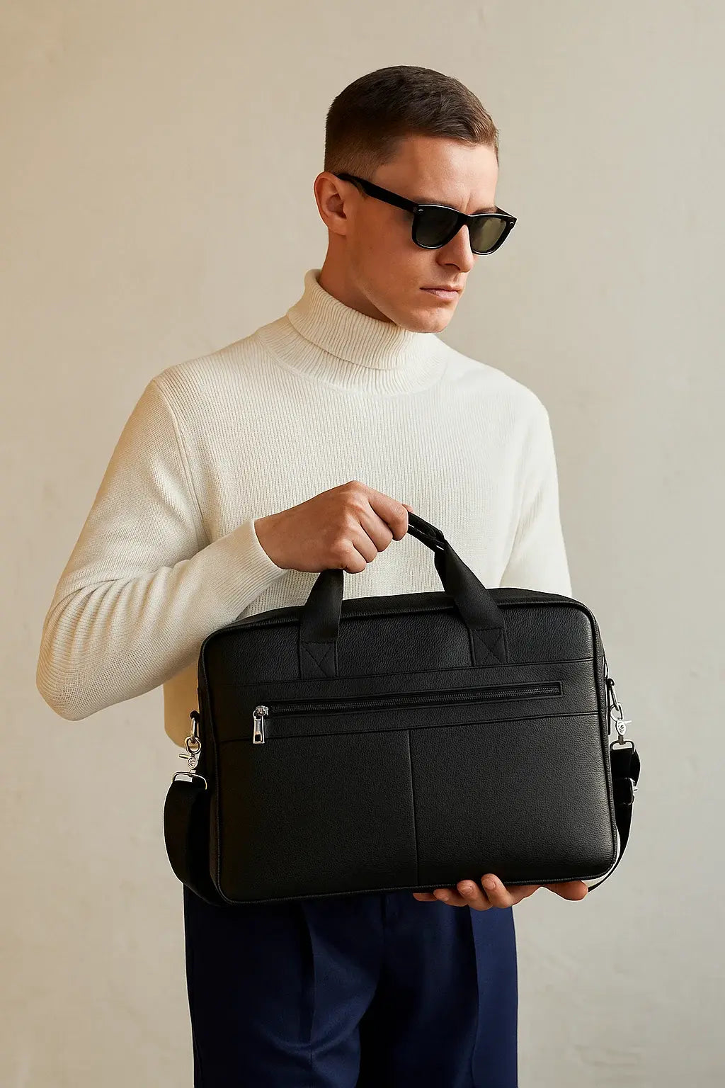 Porte-documents cuir Elyan Ma boutique