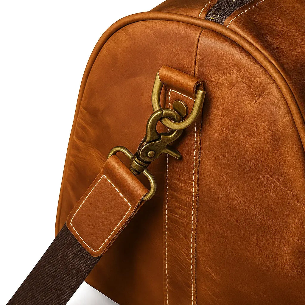 Sac de voyage en cuir Alabama Ma boutique