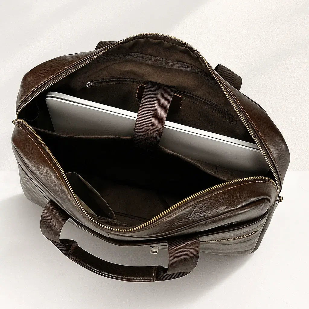 Porte-documents cuir Elyan Ma boutique