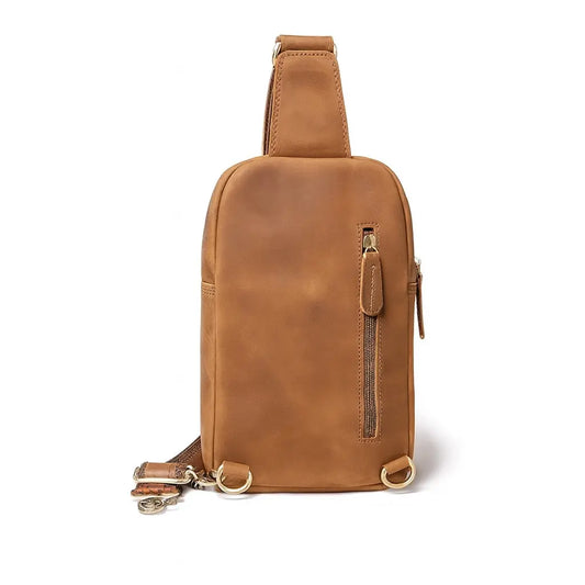 Sac de poitrine en cuir NACELTI