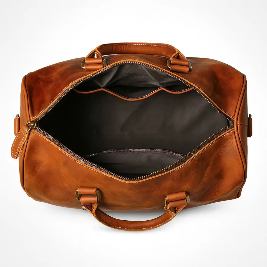 Sac de voyage en cuir Alabama Ma boutique