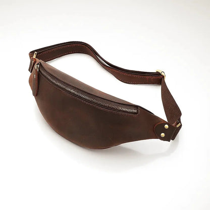 Sac banane cuir homme vintage Ernest Ma boutique