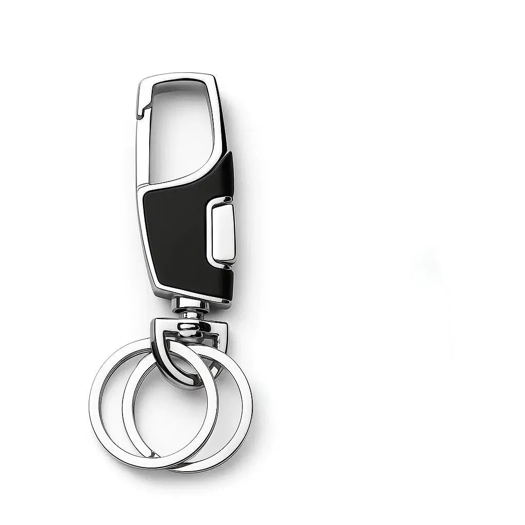 New MEN'S Waist Car Keychain Metal Anti-Lost Key Ring Zinc Alloy 42G Creative Small Gifts NACELTI