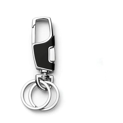 New MEN'S Waist Car Keychain Metal Anti-Lost Key Ring Zinc Alloy 42G Creative Small Gifts NACELTI