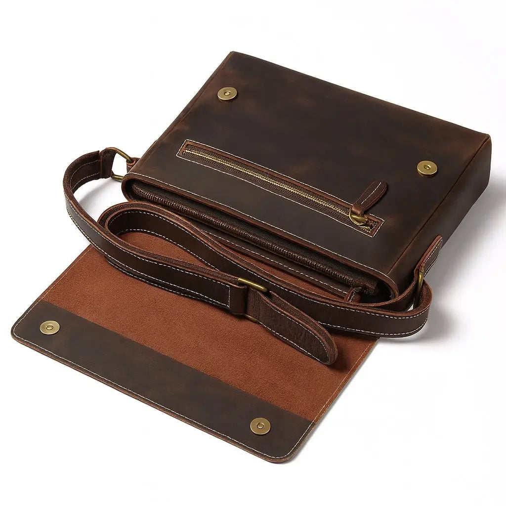 Sac en cuir à bandoulière Kinsley Ma boutique