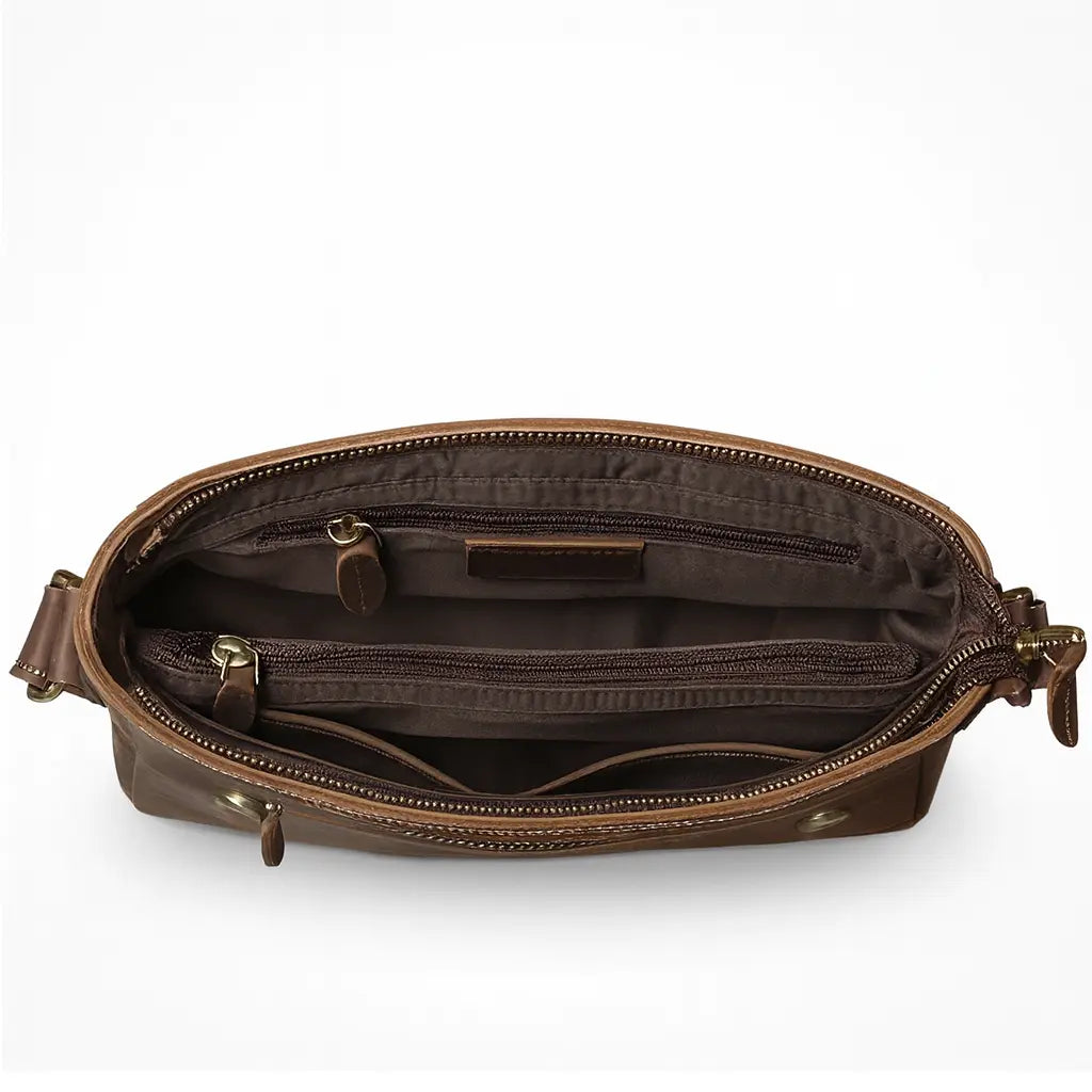 Sac en cuir à bandoulière Kinsley Ma boutique