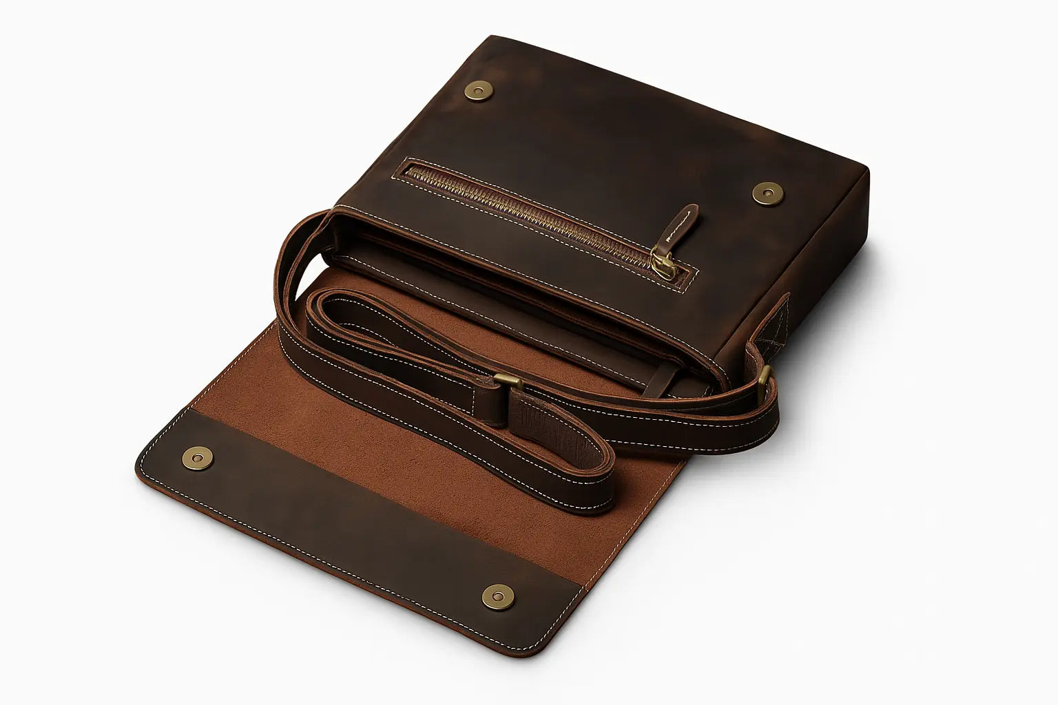 Sac en cuir à bandoulière Kinsley Ma boutique