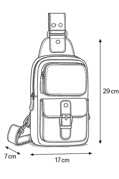 Slingbag cuir NACELTI