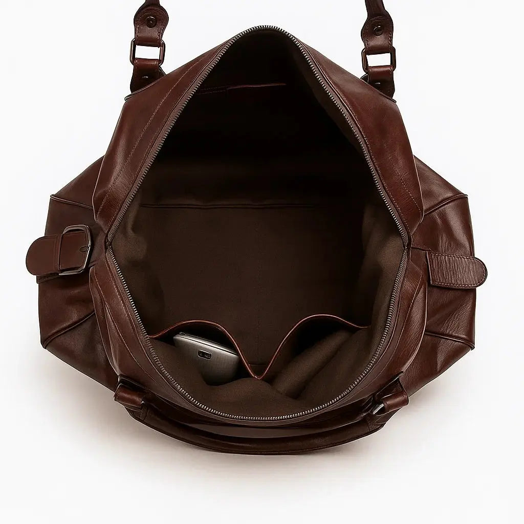 Sac de voyage en cuir NACELTI
