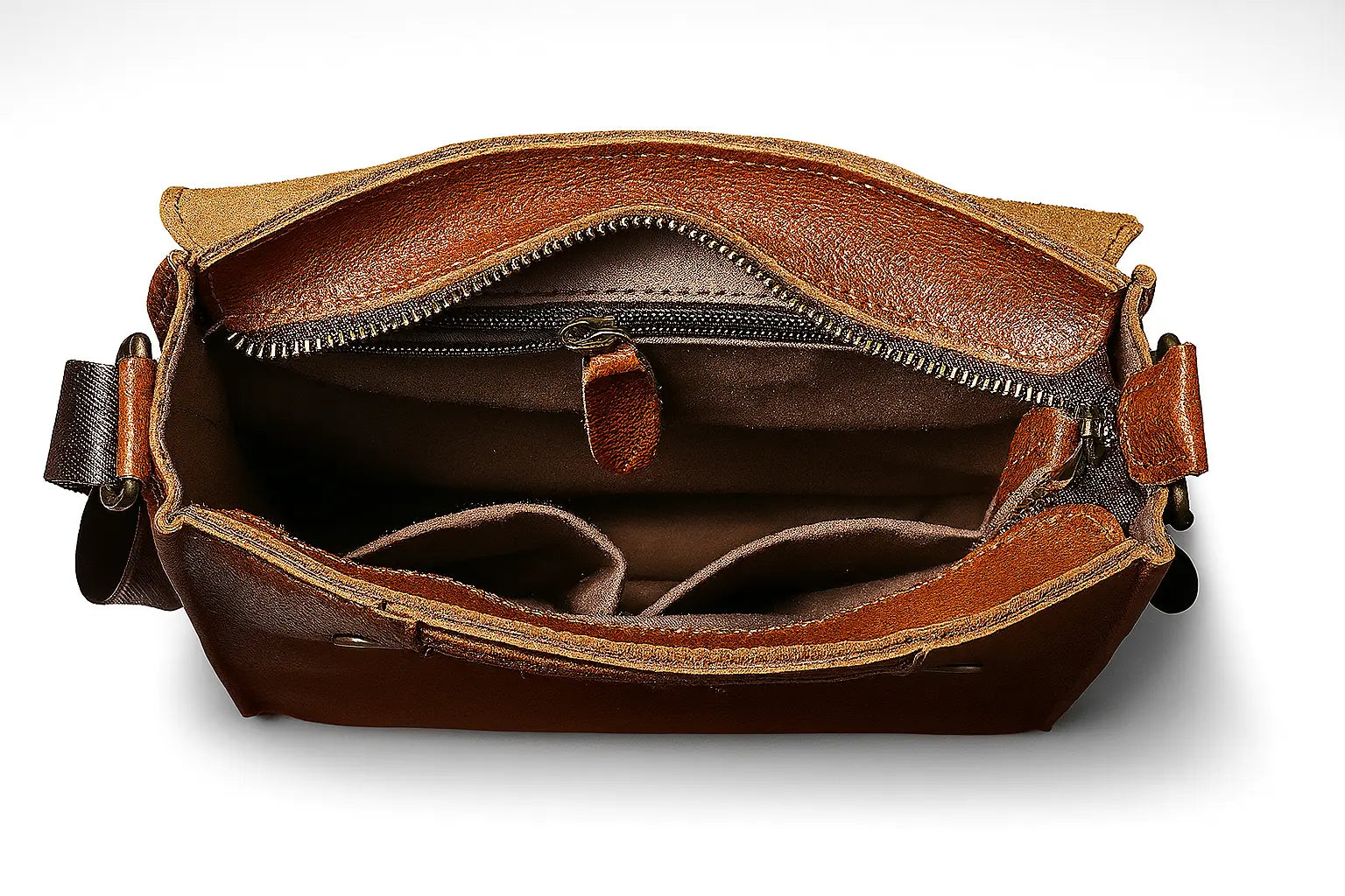 Sac en cuir à bandouliére Teygan Ma boutique