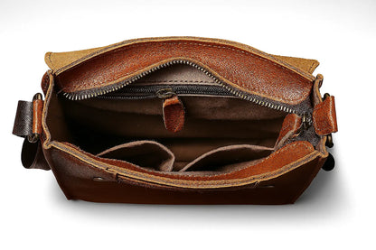 Sac en cuir à bandouliére Teygan Ma boutique