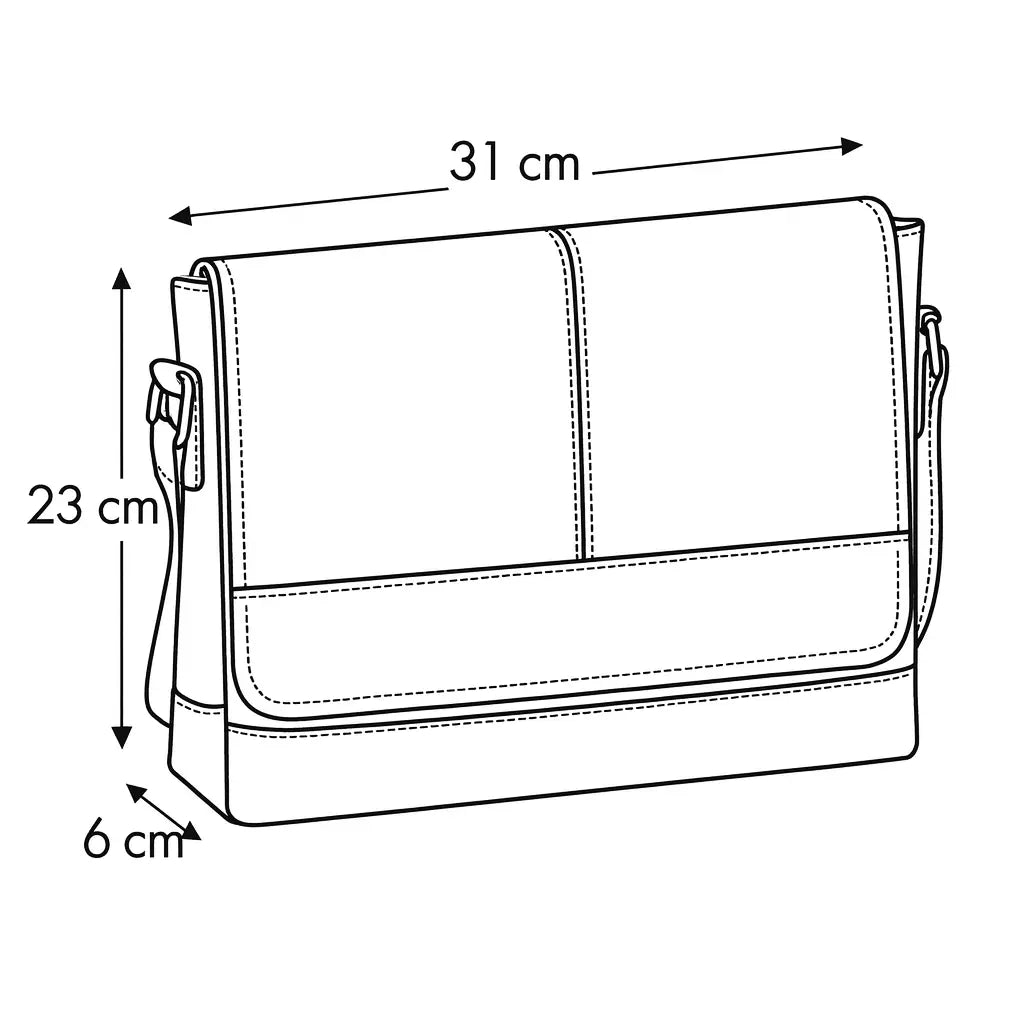 Sac à bandouliére cuir Oscar Ma boutique