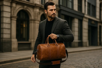 Sac de voyage en cuir Alabama Ma boutique