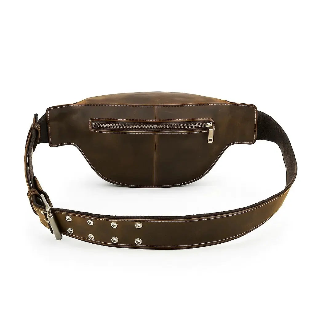 Sac banane cuir vintage Ramih Ma boutique