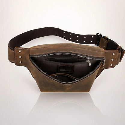 Sac banane cuir vintage Ramih Ma boutique