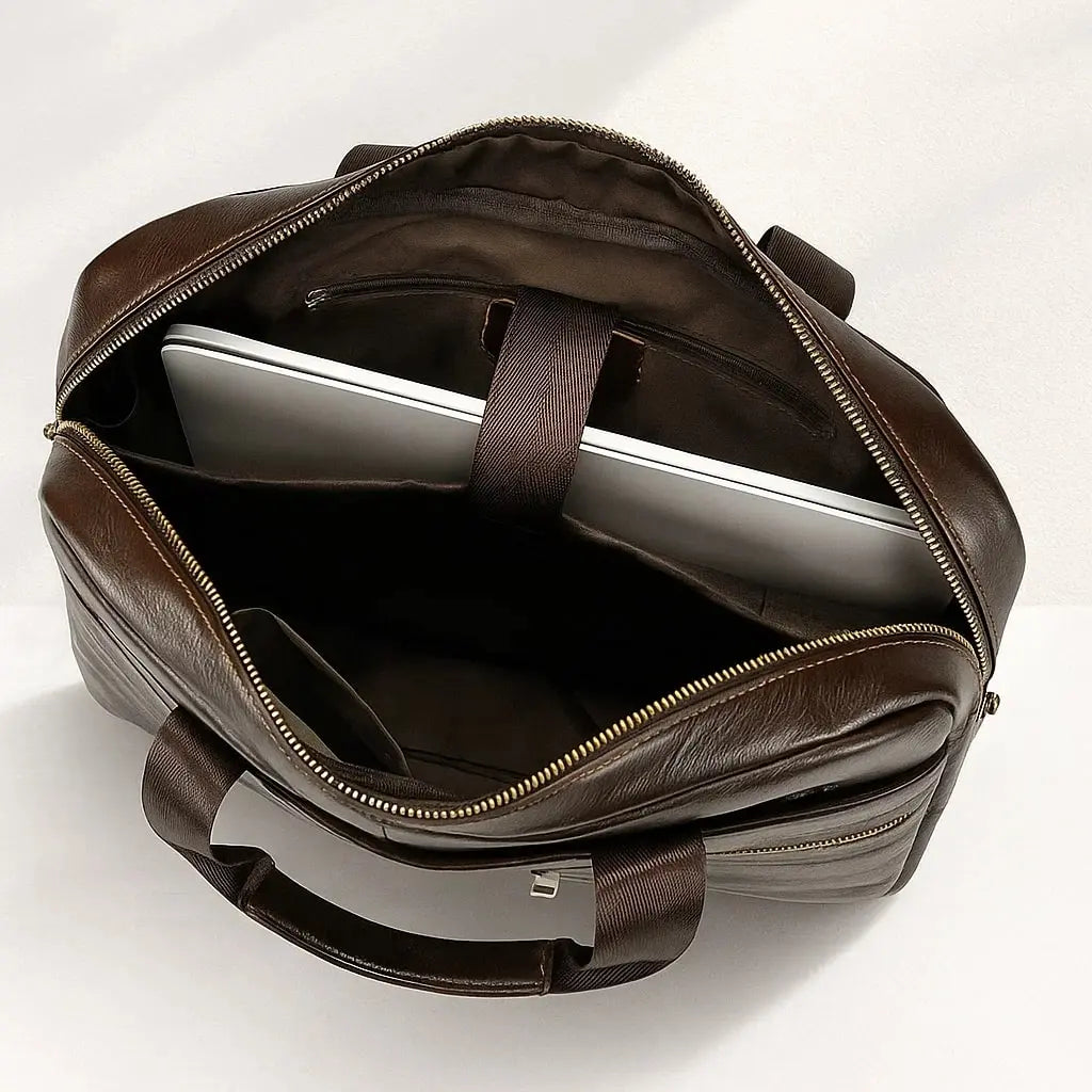 Porte document en cuir Elyan Ma boutique