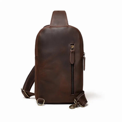 Sac de poitrine en cuir NACELTI