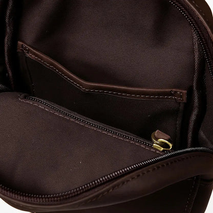 Sac de poitrine en cuir NACELTI