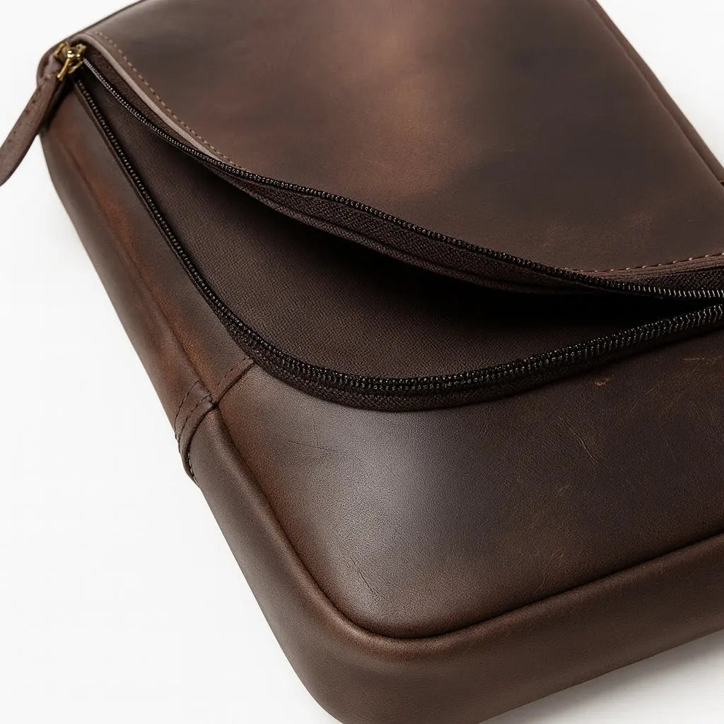 Sac de poitrine en cuir NACELTI
