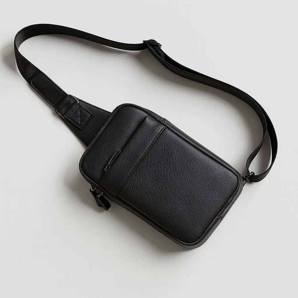 sac de poitrine en cuir NACELTI