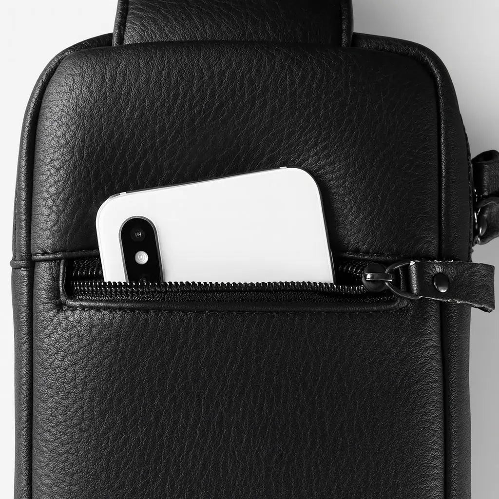 sac de poitrine en cuir NACELTI
