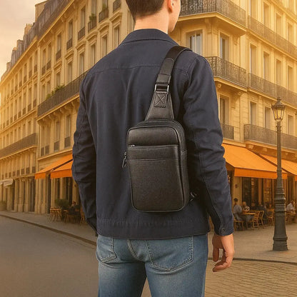 sac de poitrine en cuir NACELTI