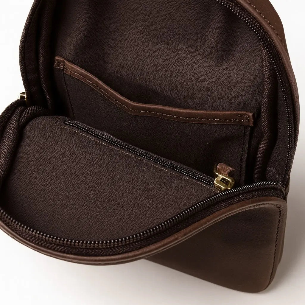 Sac de poitrine en cuir NACELTI