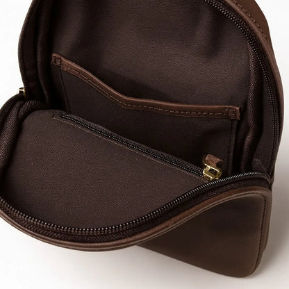 Sac de poitrine en cuir NACELTI