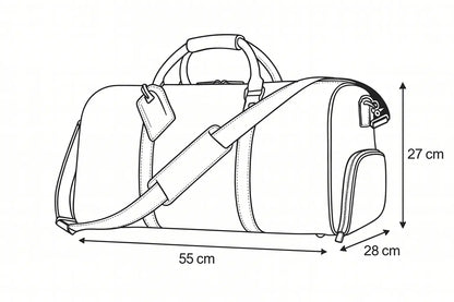 Grand sac de voyage en cuir Arcade Ma boutique